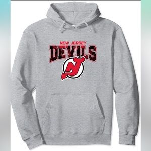 NJ Devils Gray Hoodie - Unisex